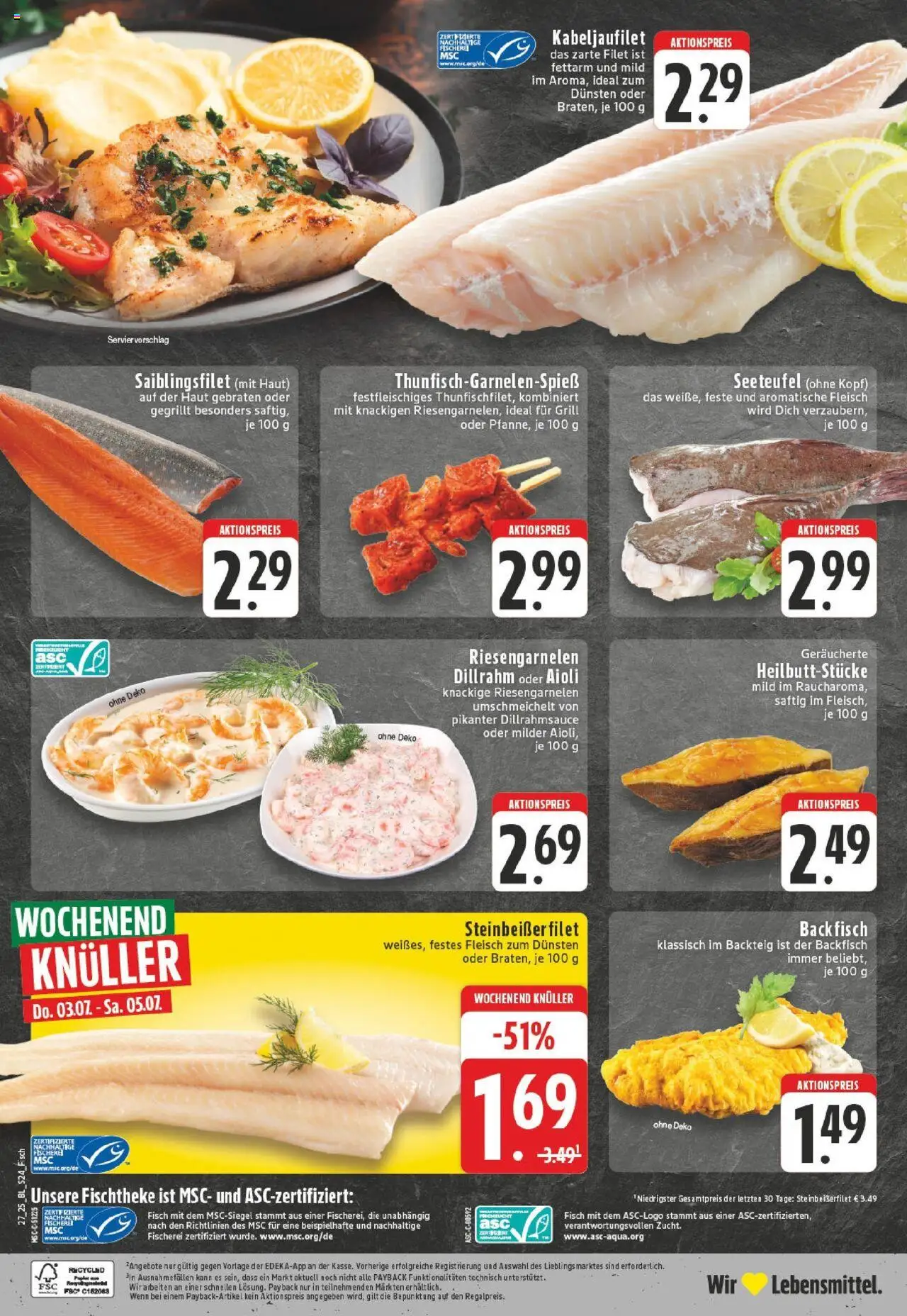 Edeka prospekt Geseke	 - gültig ab dem 29.06.2025 | Seite: 24 | Produkte: Grill, Fisch, Fleisch