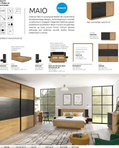 Pogląd oferty "Black Red White Gazetka - Katalog rodzinnych wnętrz" - ważna od 24.05.2024 | Strona: 76 | Produkty: Łóżko, Komoda, Fotel, Toaletka