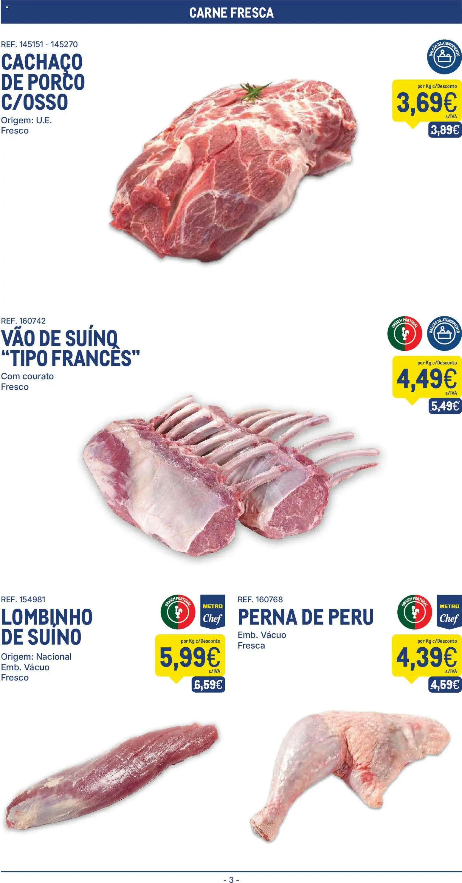 Makro folheto │ válido de 31.03.2026 | Página: 3 | Produtos: Peru, Carne
