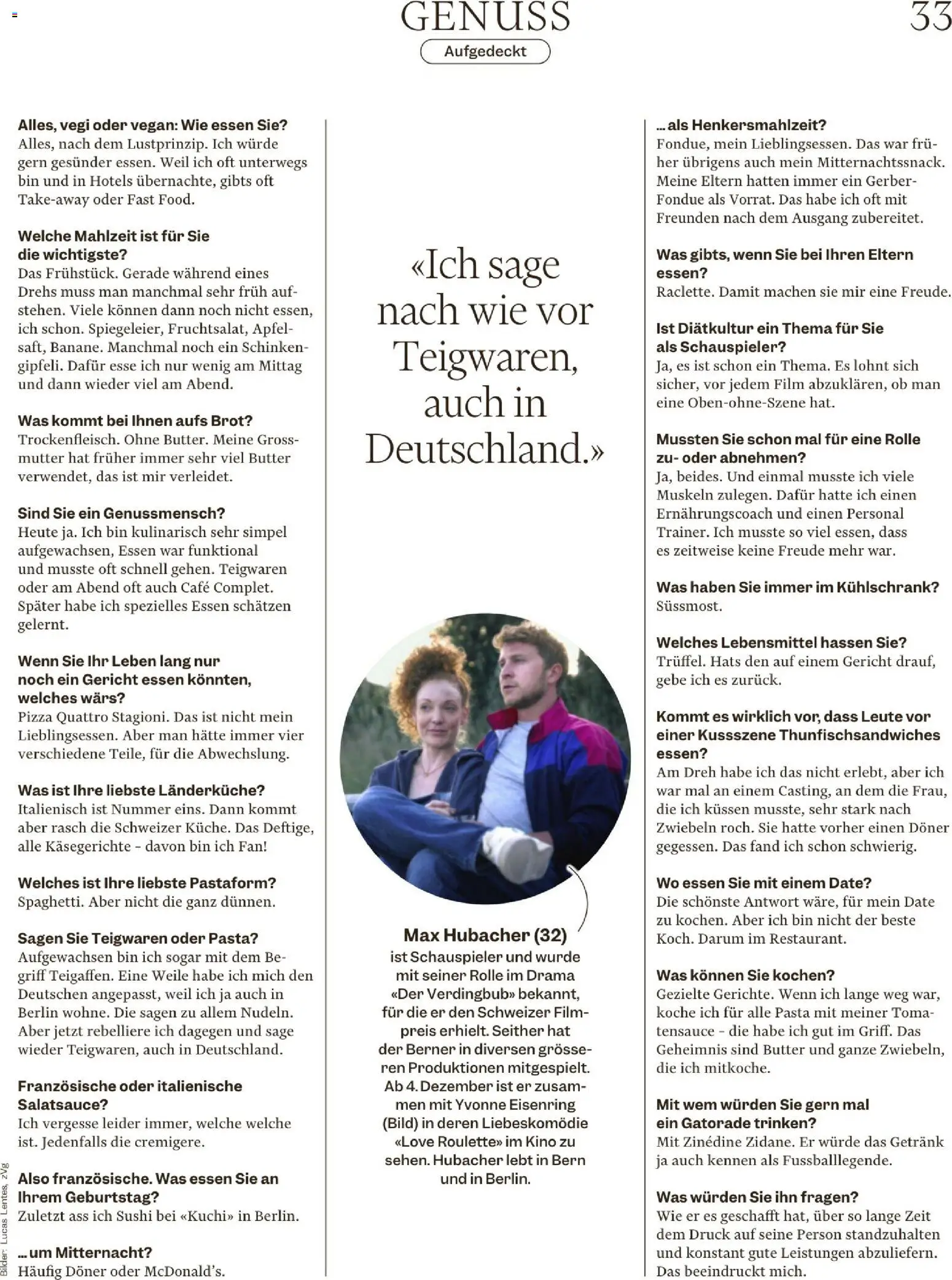 Migros Magazin – gültig ab 02.12.2025 | Seite: 33 | Produkte: Brot, Schinken, Zwiebeln, Kühlschrank