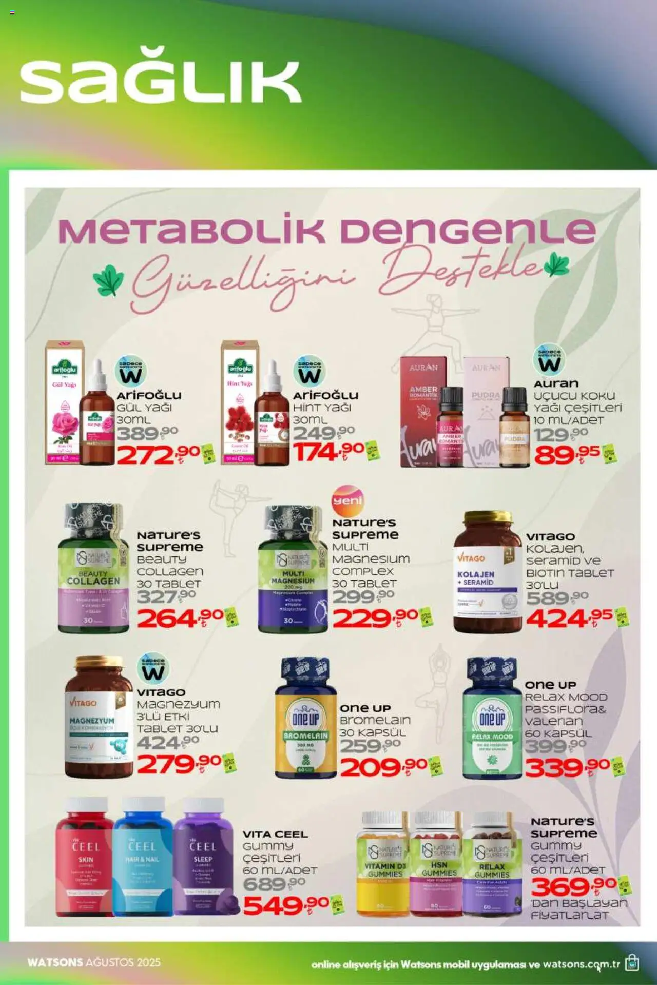 Watsons Katalog - 01.08.2025 tarihinden itibaren geçerlidir | Sayfa: 41 | Ürünler: Gül, Koku, Pudra, Tablet