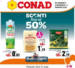 Anteprima del volantino Conad Sicilia catalogo valido a partire dal 02.01.2026