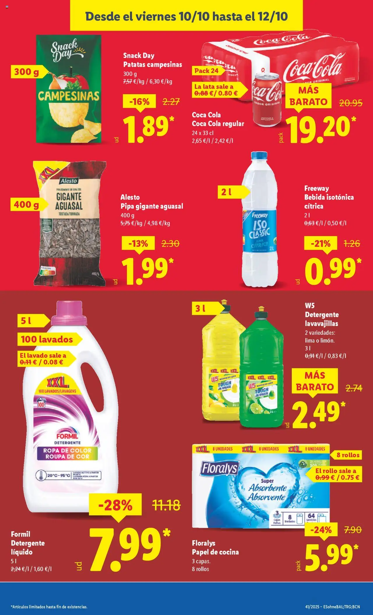 Lidl catálogo MAD │ válido desde el 06.10.2025 | Página: 27 | Productos: Lima, Detergente, Detergente líquido, Cocina