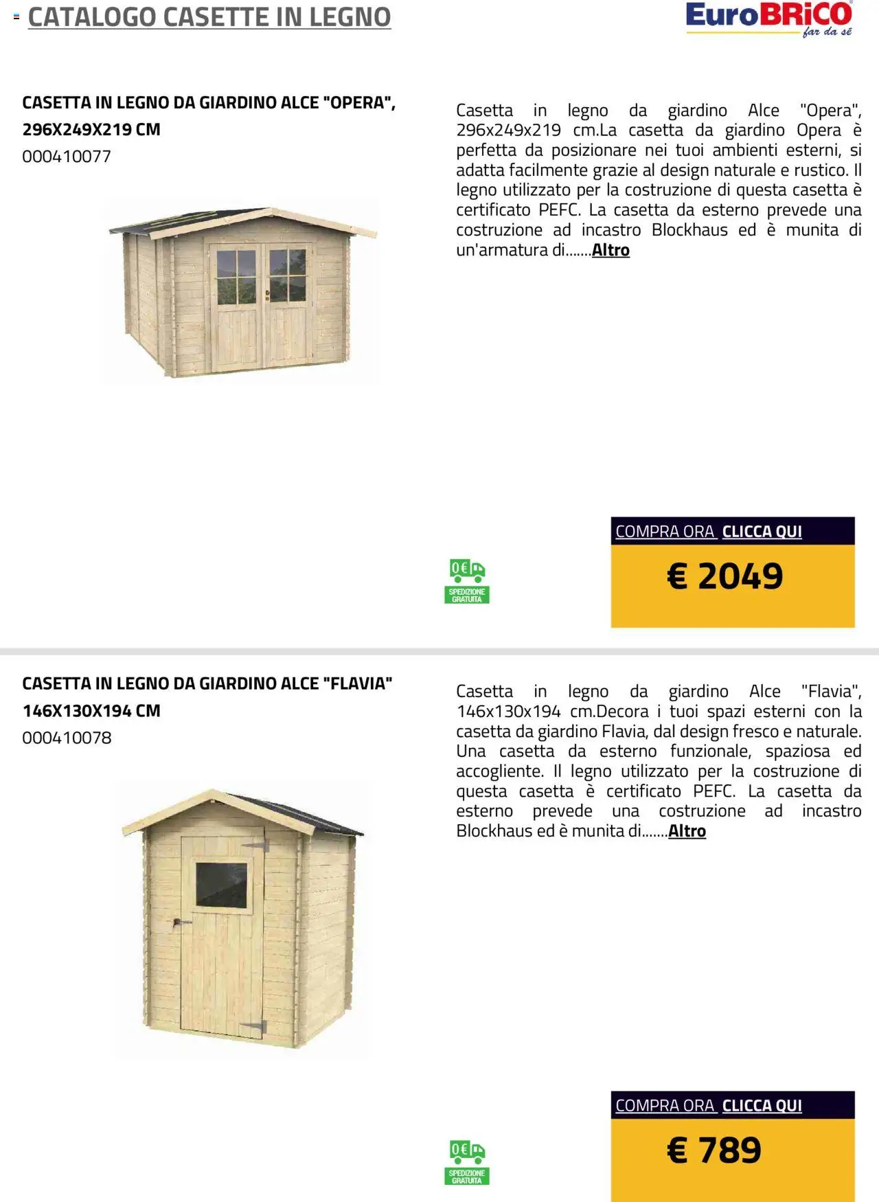 Volantino Eurobrico del 23.07.2025 | Pagina: 18