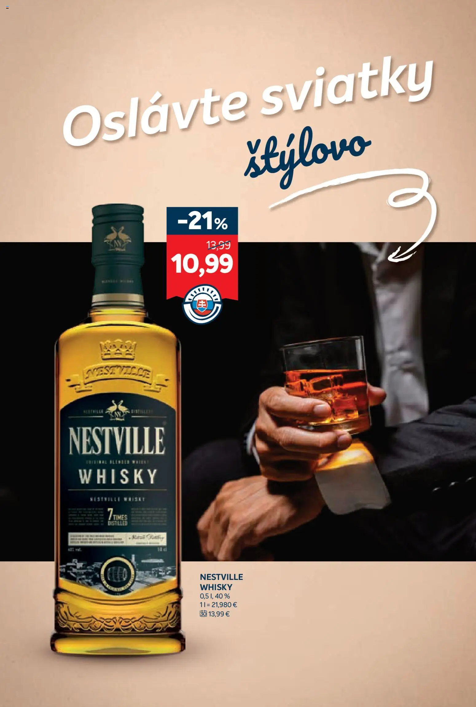 Nové Kraj akcie – leták je platný od 11.12.2025 | Strana: 11 | Produkty: Whisky