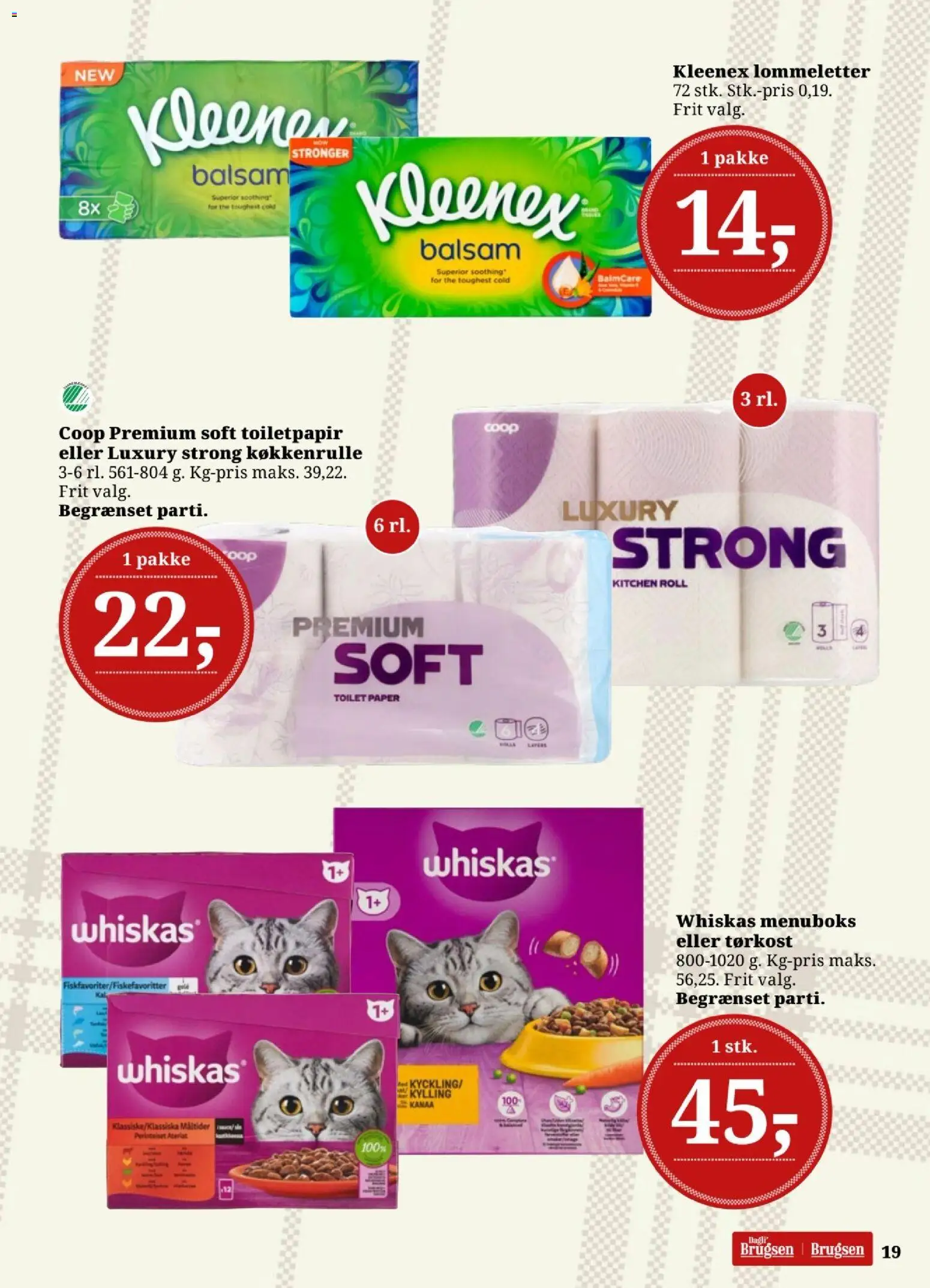 Dagli'Brugsen tilbudsavis – gyldig fra 13.03.2026 | Side: 20 | Produkter: Balsam, Toilet