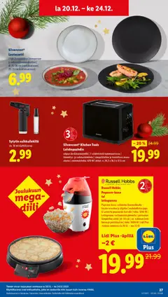 Lidl-mainoslehti voimassa 18.12.2025 alkaen | Sivu: 33 | Tuotteet: Leivänpaahdin