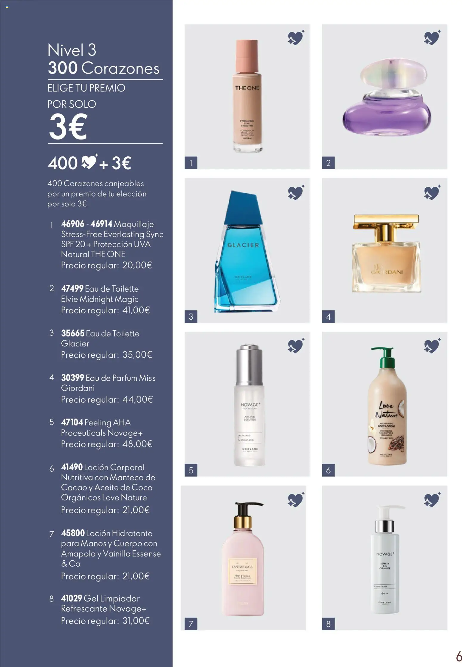Oriflame - Catálogo Beauty Rewards │ válido desde el 03.11.2025 | Página: 6 | Productos: Maquillaje, Manteca, Τυρόπιτα, Body
