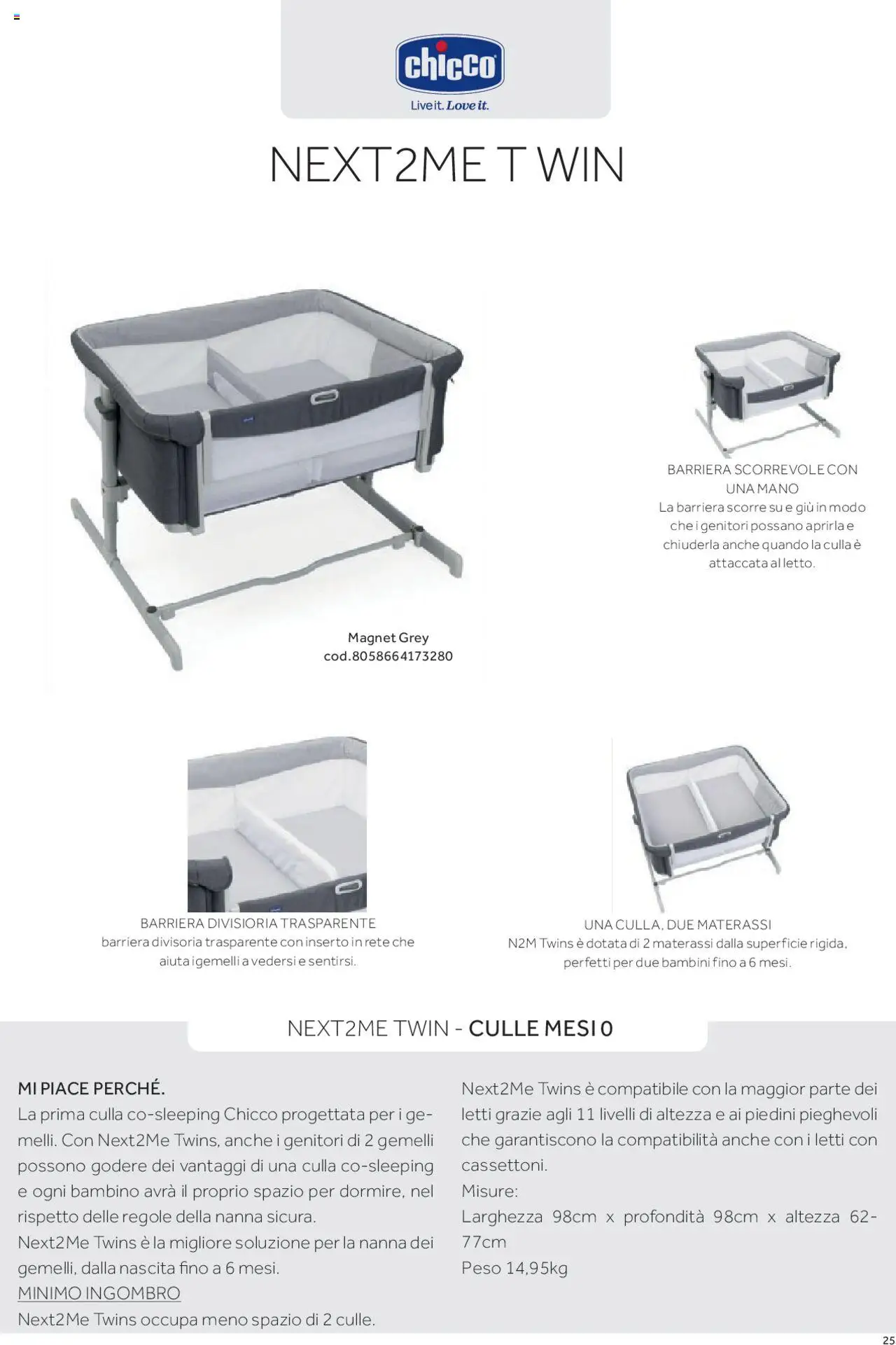 Volantino Prenatal del 01.01.2025 | Pagina: 18 | Prodotti: Culla