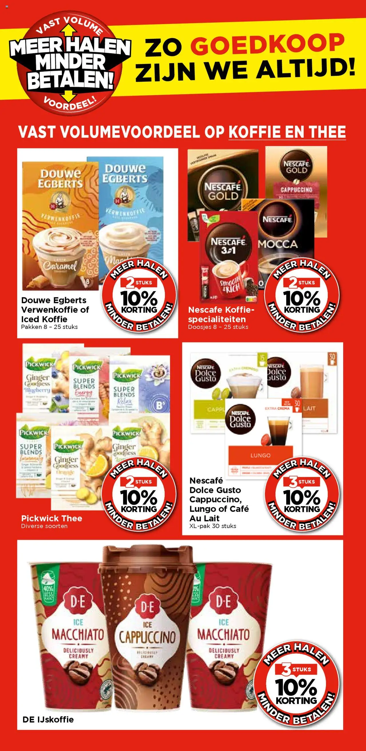 {H1} | Pagina: 31 | Producten: Koffie, Thee, Nescafe, Ijskoffie