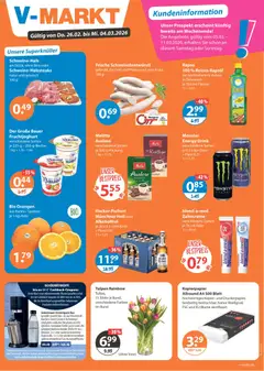 V-Markt - Hallertau / Oberpfalz ab 26.02.2026 gültig