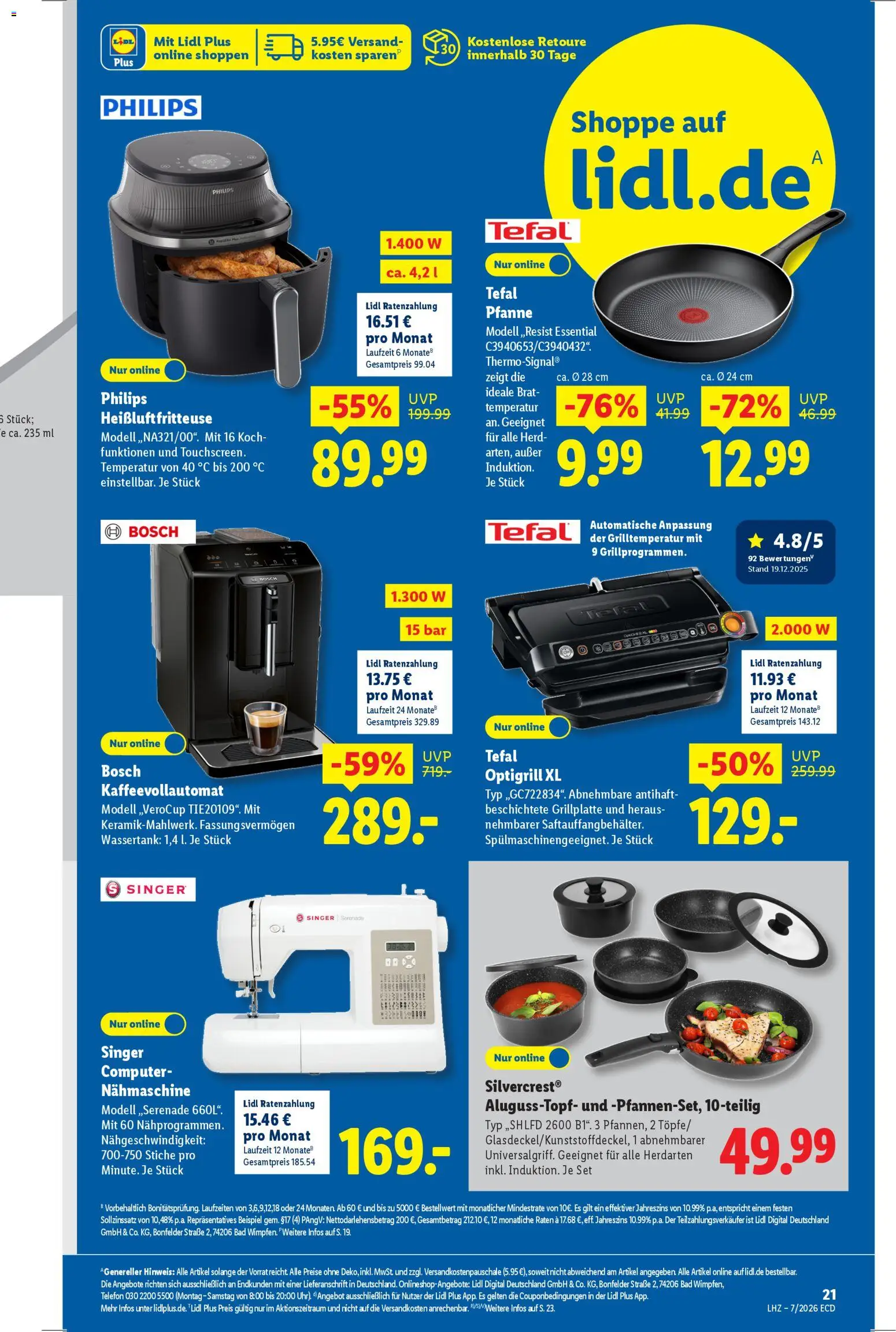 Lidl - Prospekt – gültig ab 09.02.2026 | Seite: 9 | Produkte: Bosch, Bad, Kaffeevollautomat, Telefon