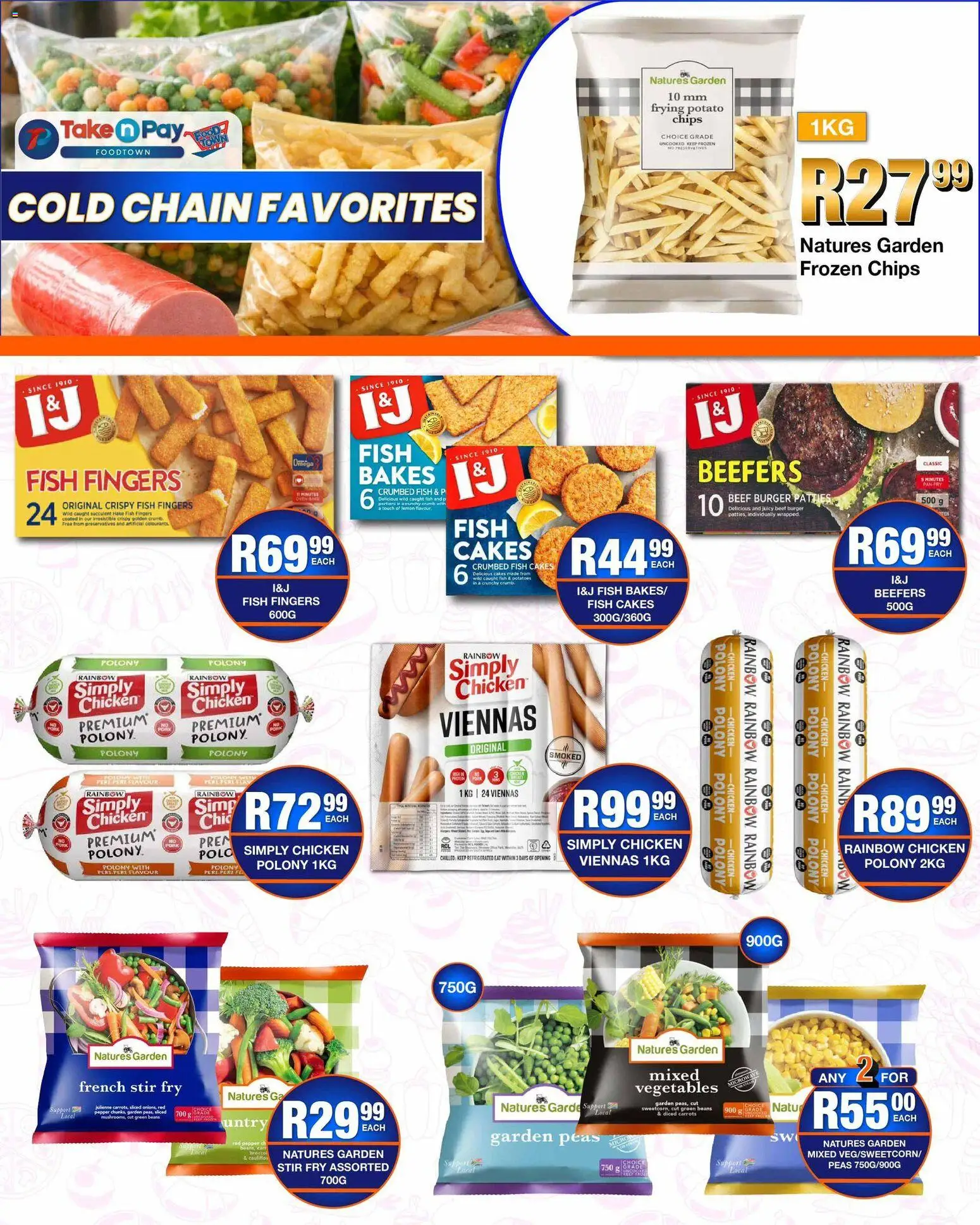 New Take n Pay catalogue – valid from 13.04.2026 | Page: 22 | Products: Polony, Chips, Carrots, Lemon