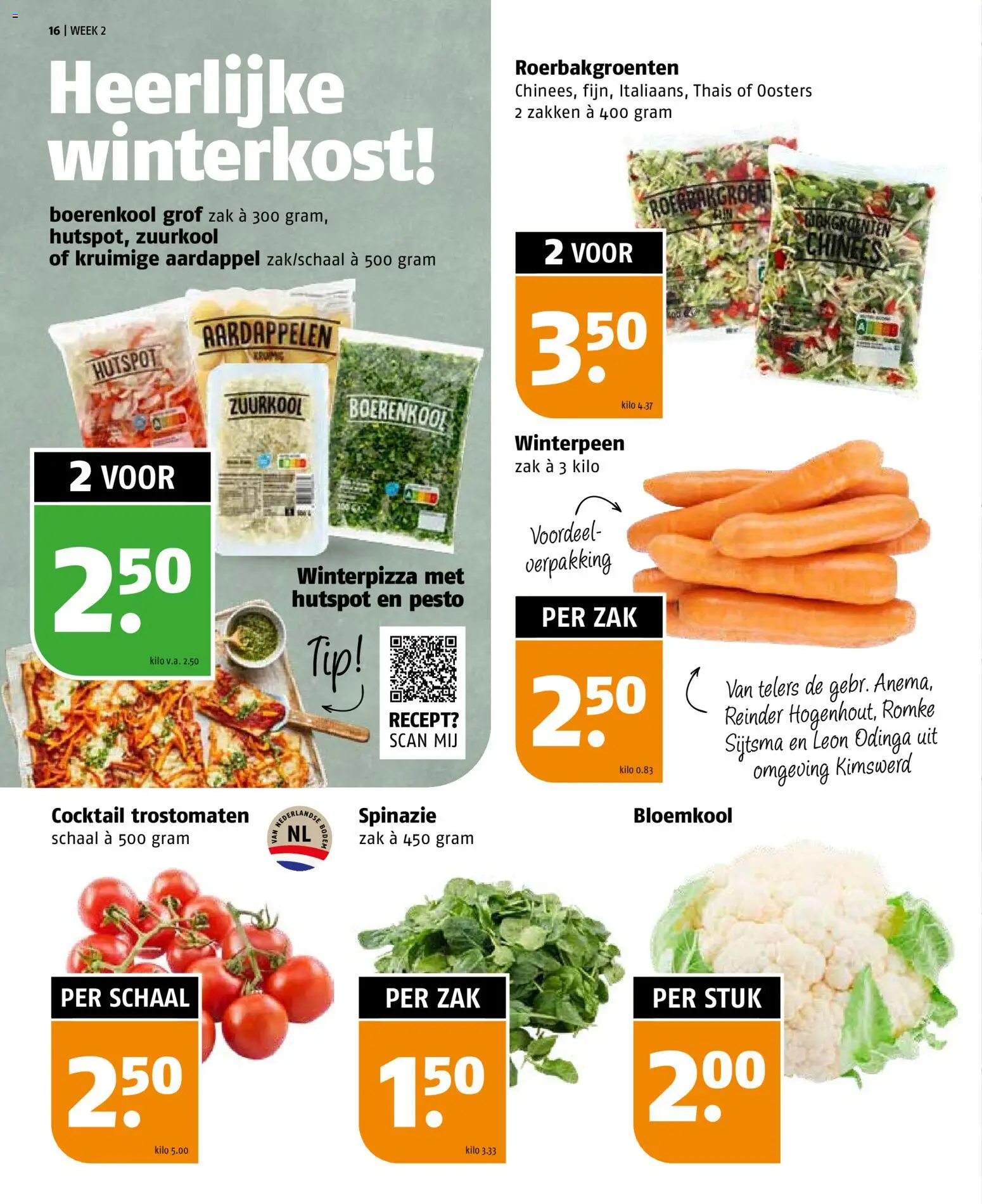 {H1} | Pagina: 16 | Producten: Aardappel, Boerenkool, Kokusz, Zak