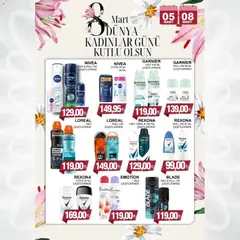 05.03.2026 tarihinden itibaren geçerli olan Furpa kataloğu önizlemesi | Sayfa: 10 | Ürünler: Antiperspirant, Saat