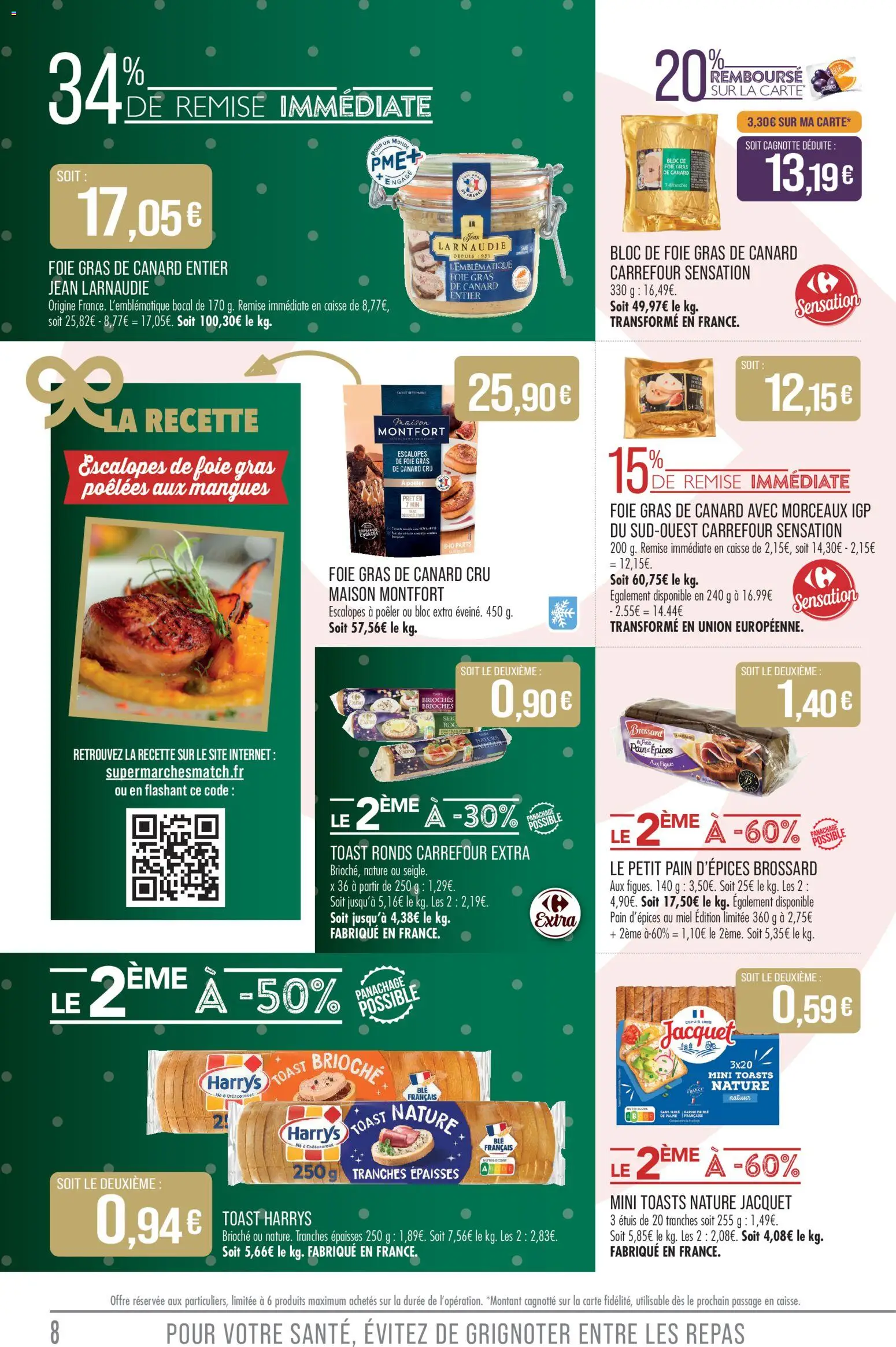 {H1} | Page: 8 | Produits: Foie Gras de Canard, Gras de canard entier, Miel, Bloc de foie gras