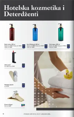 Metro Horeca - pregled Metro kataloga - važi od 01.01.2026 | Strana: 18 | Proizvode: Papuče