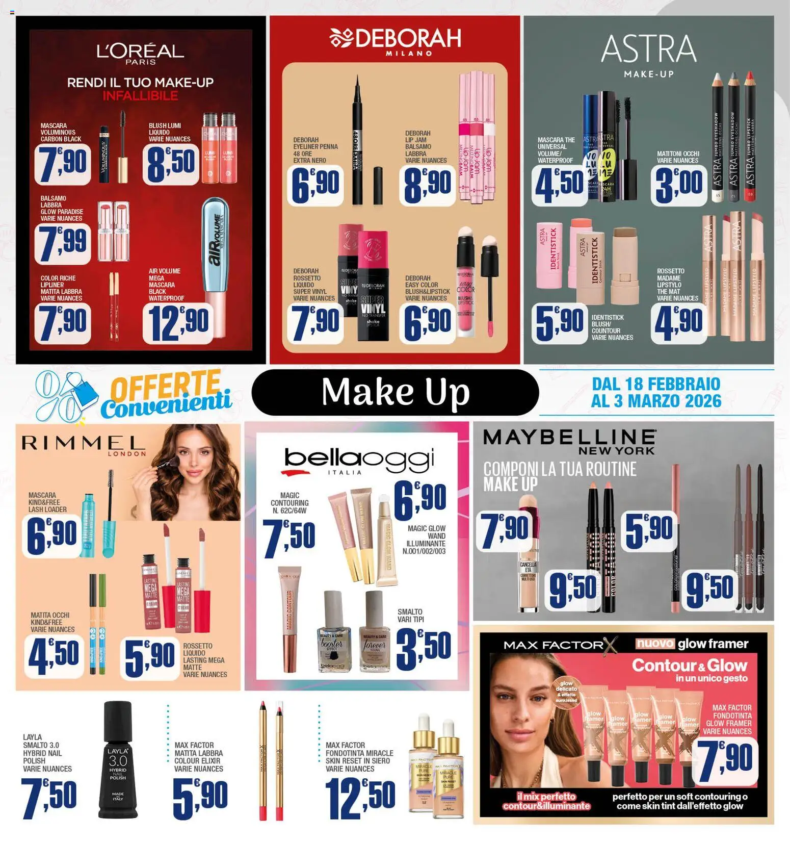 Volantino Splendidi e Splendenti del 18.02.2026 | Pagina: 8 | Prodotti: Illuminante, Mascara, Eyeliner, The