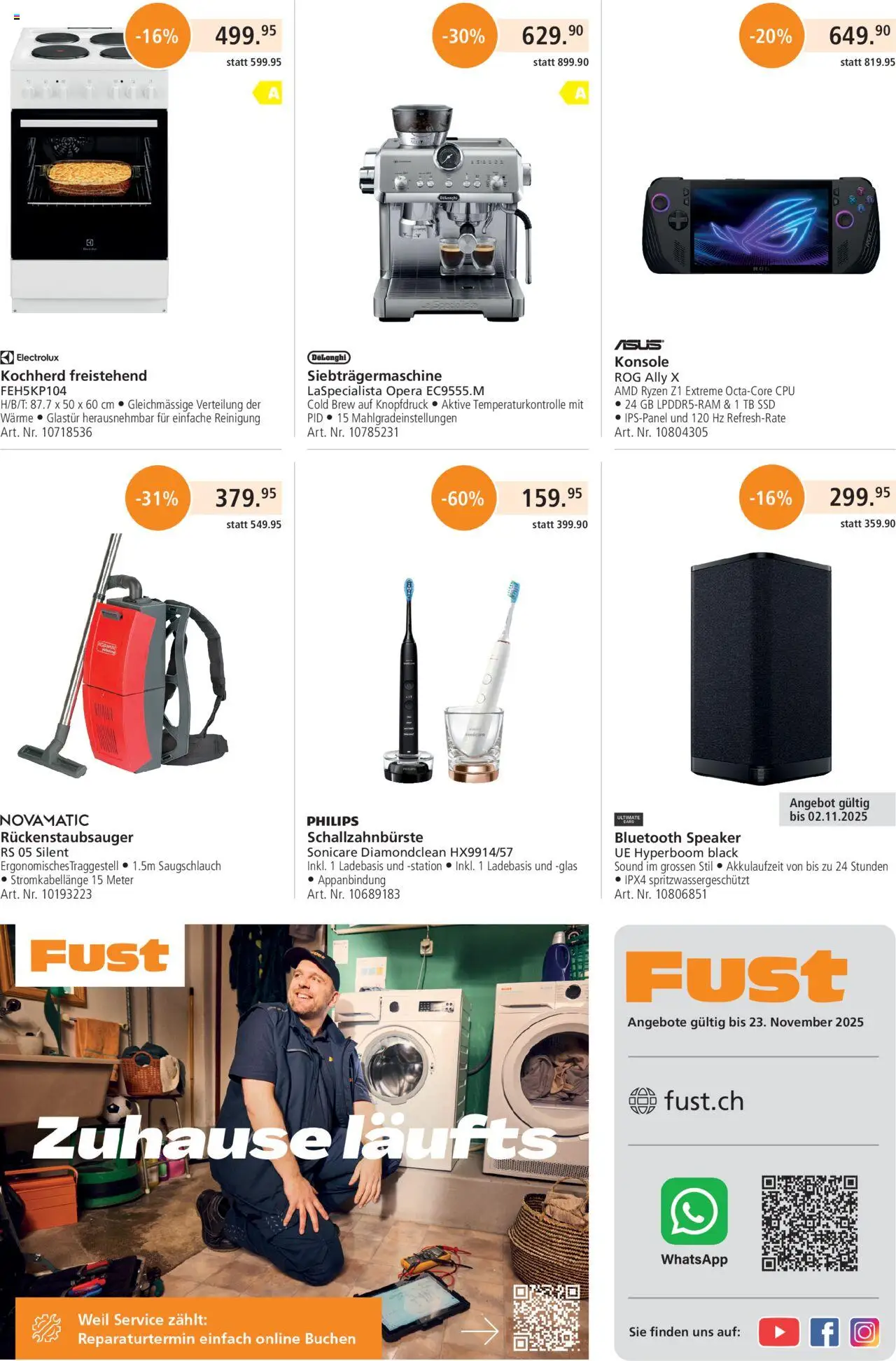 Fust Aktionen – gültig ab 20.10.2025 | Seite: 36 | Produkte: Philips