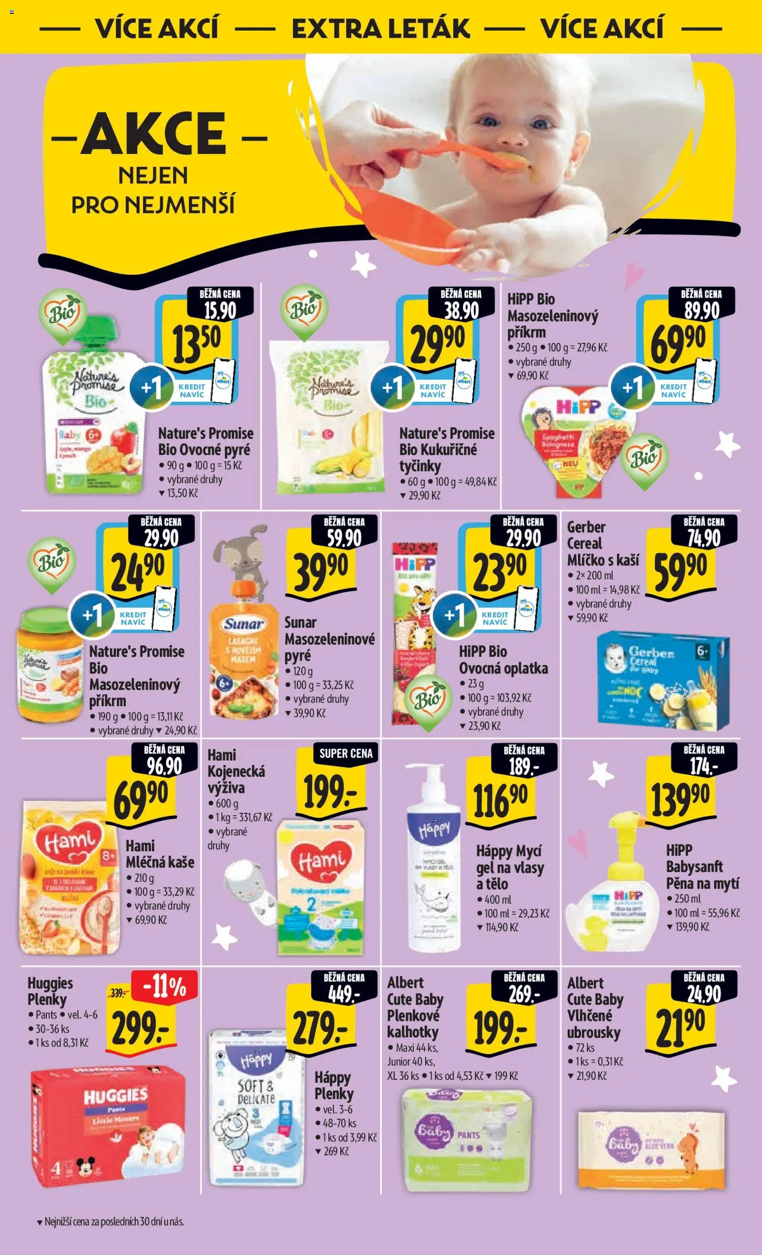 Albert leták - Hypermarket od 18.03.2026 | Strana: 51 | Produkty: Tyčinky, Ubrousky, Plenky, Hipp