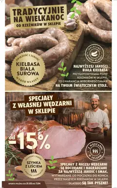Pogląd oferty "Intermarche gazetka" - ważna od 31.03.2026 | Strona: 20 | Produkty: Kiełbasa, Szynka, Biała kiełbasa