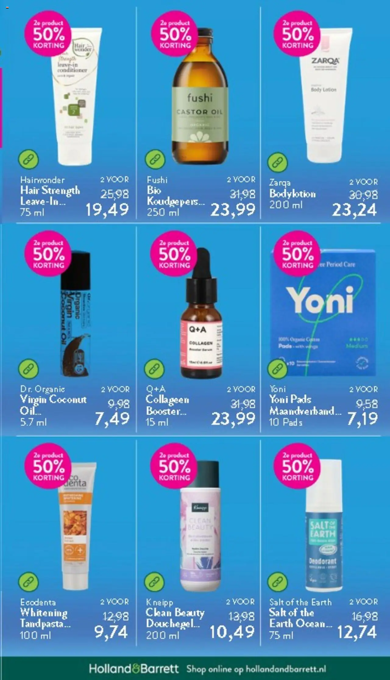  | Pagina: 3 | Producten: Tandpasta, Ginkgo biloba, Pads, Conditioner