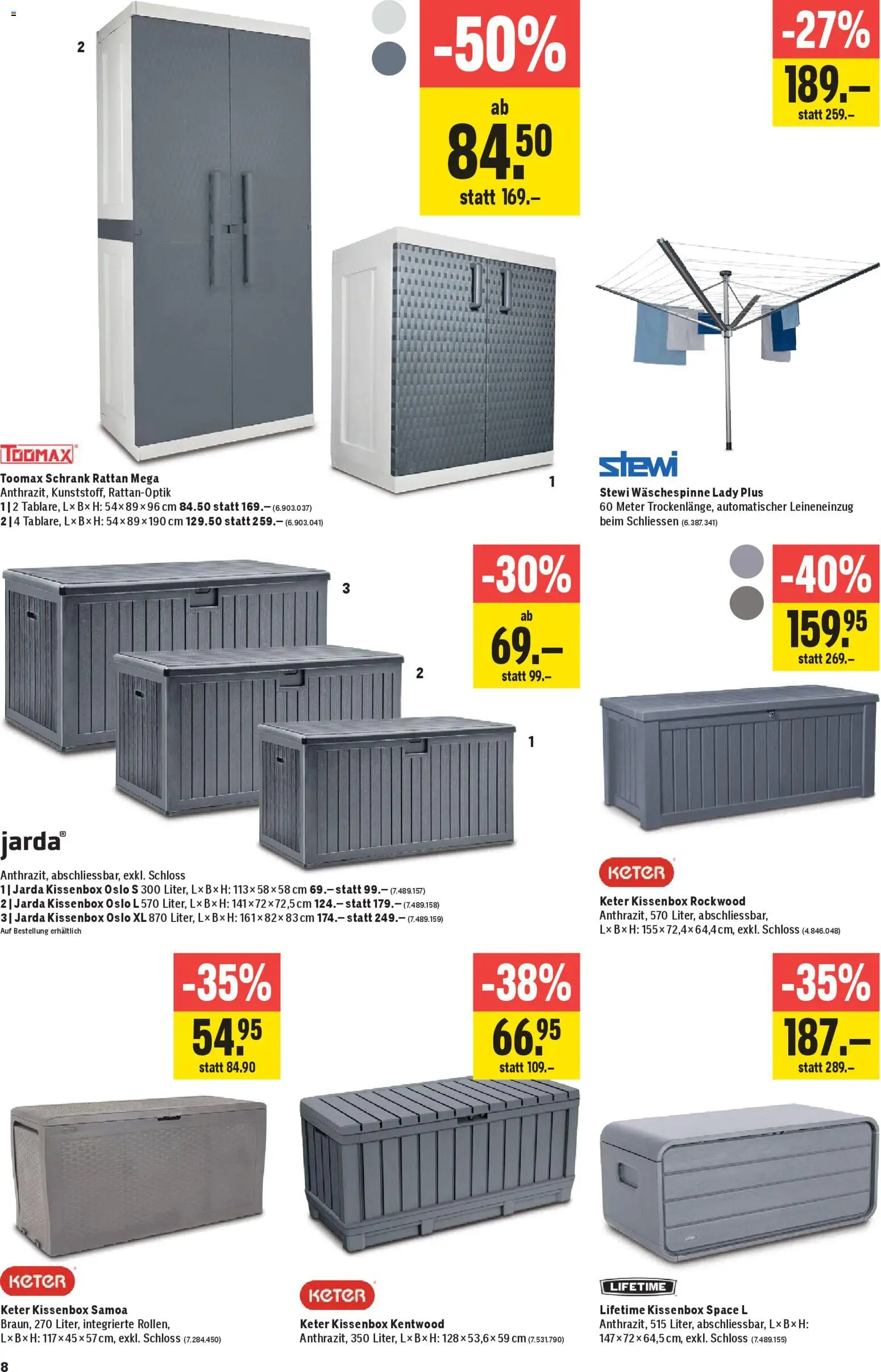 Jumbo aktionen – gültig ab 12.03.2026 | Seite: 8 | Produkte: Schrank