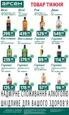 Арсен акції дійснийкції з 10.02.2026 | Сторінка: 31