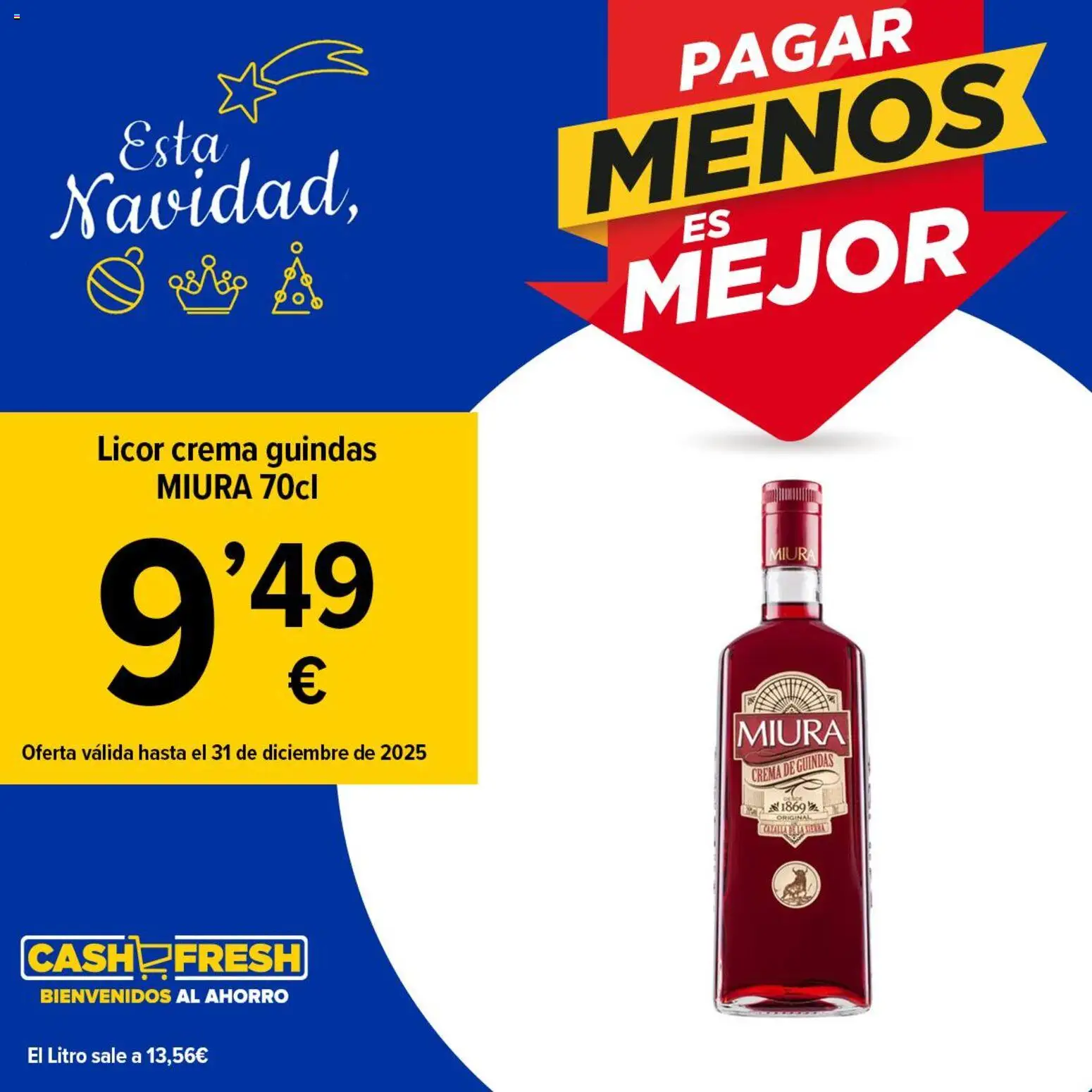 Cash Fresh folleto │ válido desde el 22.12.2025 | Página: 5 | Productos: Licor, Crema