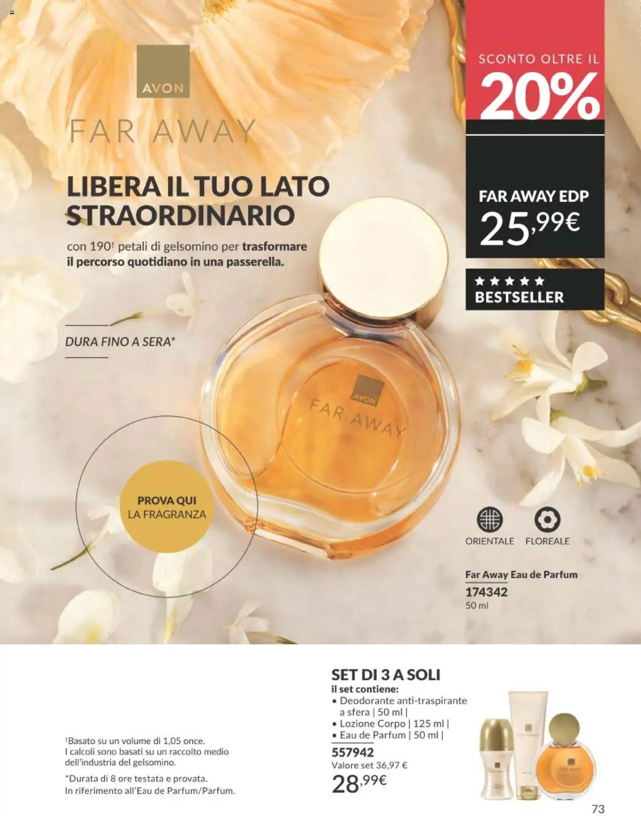Volantino Avon del 01.09.2025 | Pagina: 73 | Prodotti: Deodorante, Antitraspirante, Fragranza