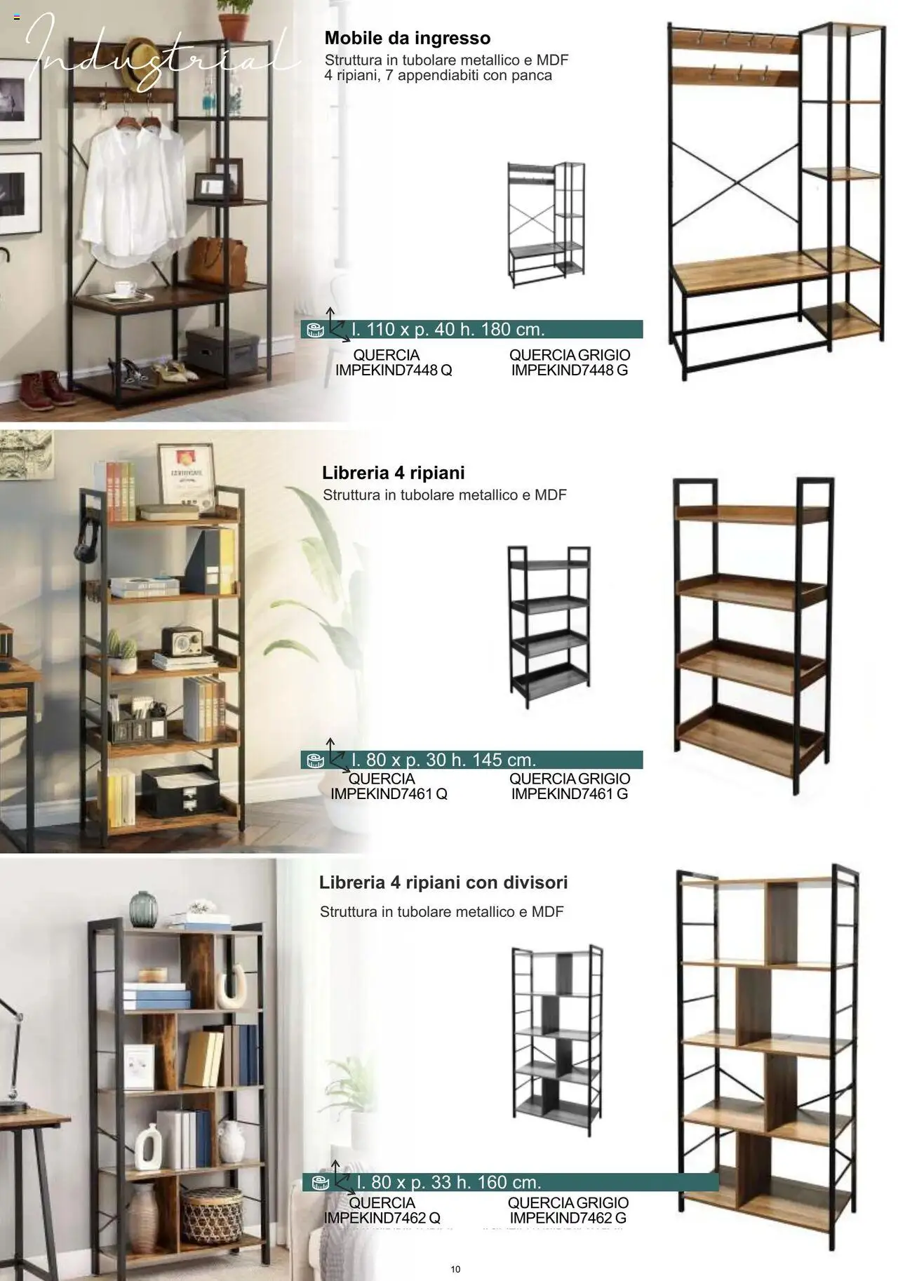 Volantino La Prealpina del 30.12.2024 | Pagina: 3 | Prodotti: Mobile, Panca, Libreria, Appendiabiti