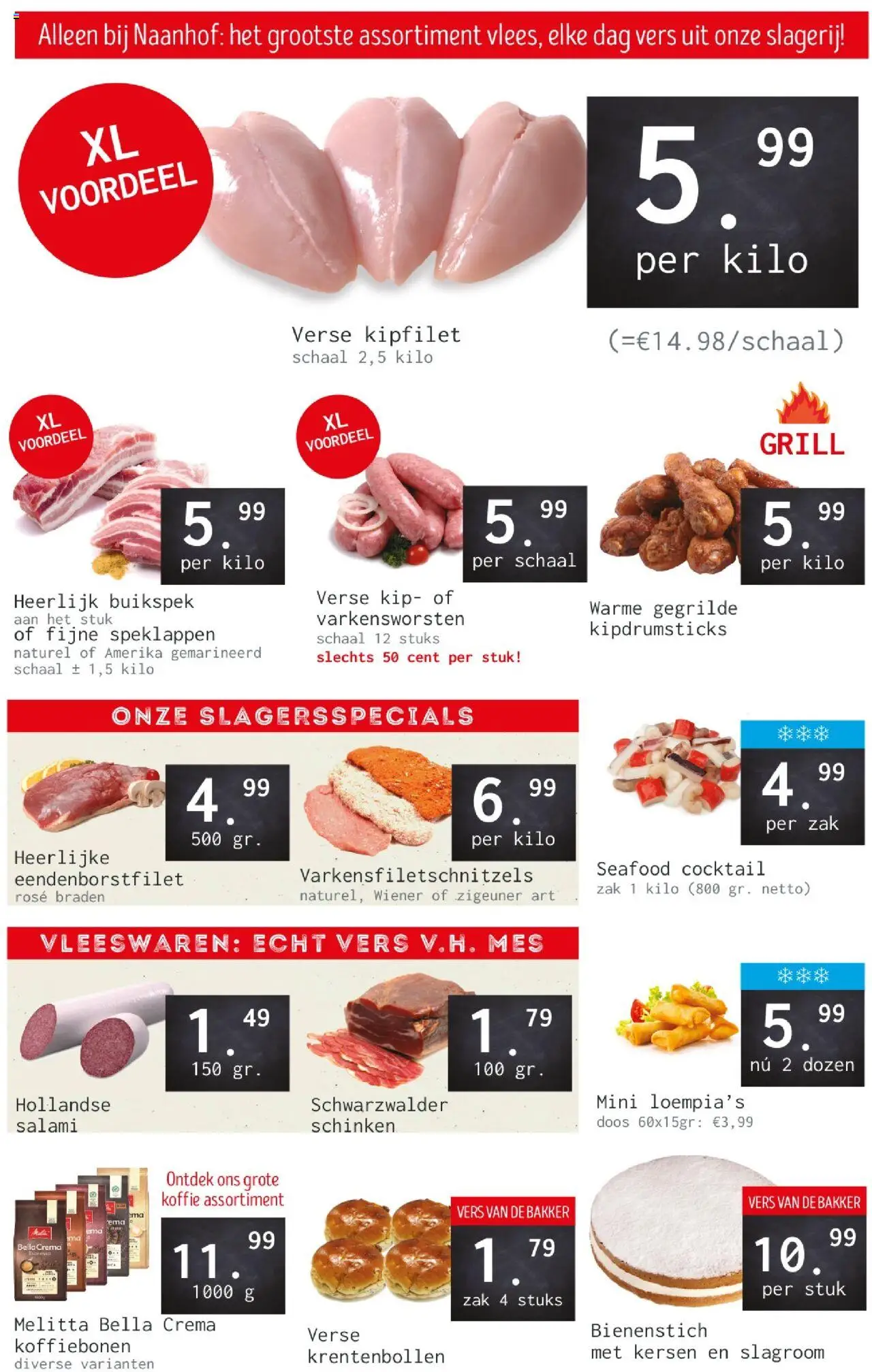  | Pagina: 1 | Producten: Kersen, Salami, Koffiebonen, Zak