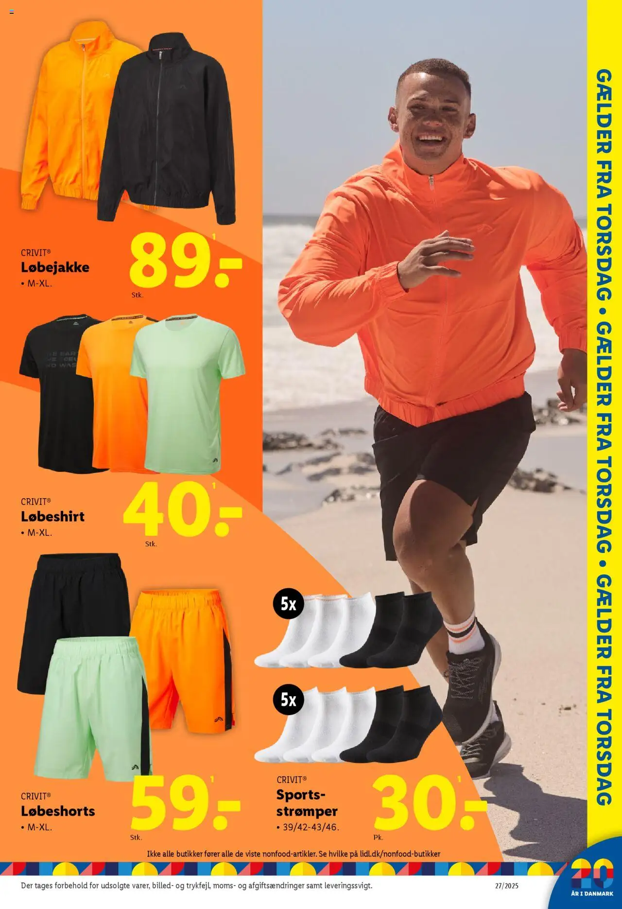 Lidl Tilbudsavis gyldig fra 03.07.2025 | Side: 7 | Produkter: Shorts, Strømper