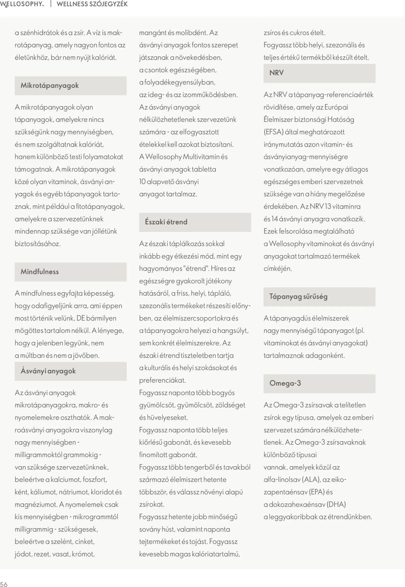 Oriflame akciós ujság - amely érvényes a következő dátumtól: 02.01.2026 | Oldal: 56 | Termékek: Multivitamin, Mák