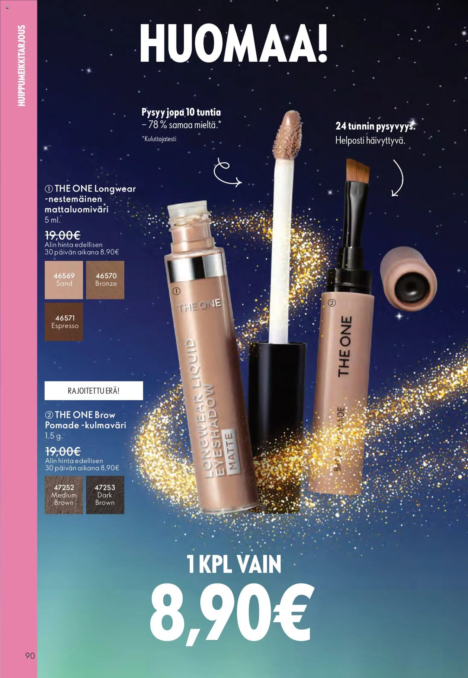 Oriflame - Black Friday – voimassa 19.11.2025 alkaen | Sivu: 90 | Tuotteet: Kulmaväri