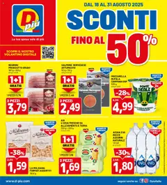 Anteprima del volantino Volantino D Più	 valido a partire dal 18.08.2025