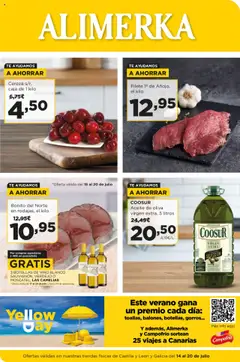 Vista previa Alimerka folleto Castilla y León válido desde el 14.07.2025