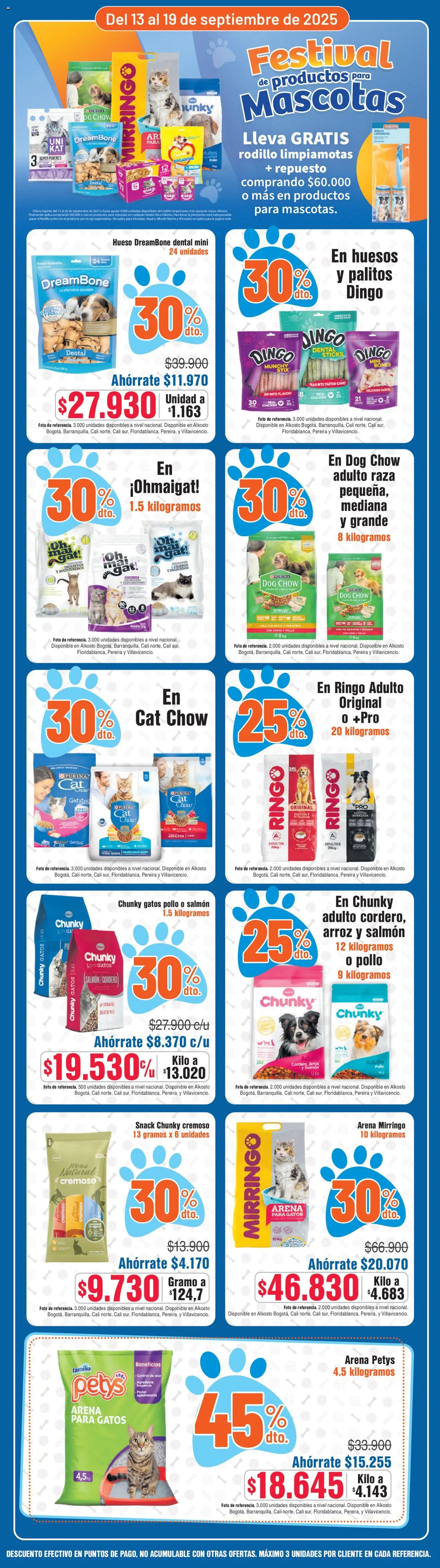 Alkosto folleto │ válido desde el 13.09.2025 | Página: 6 | Productos: Fragancia, Arroz, Φίλτρο καφέ, Caja