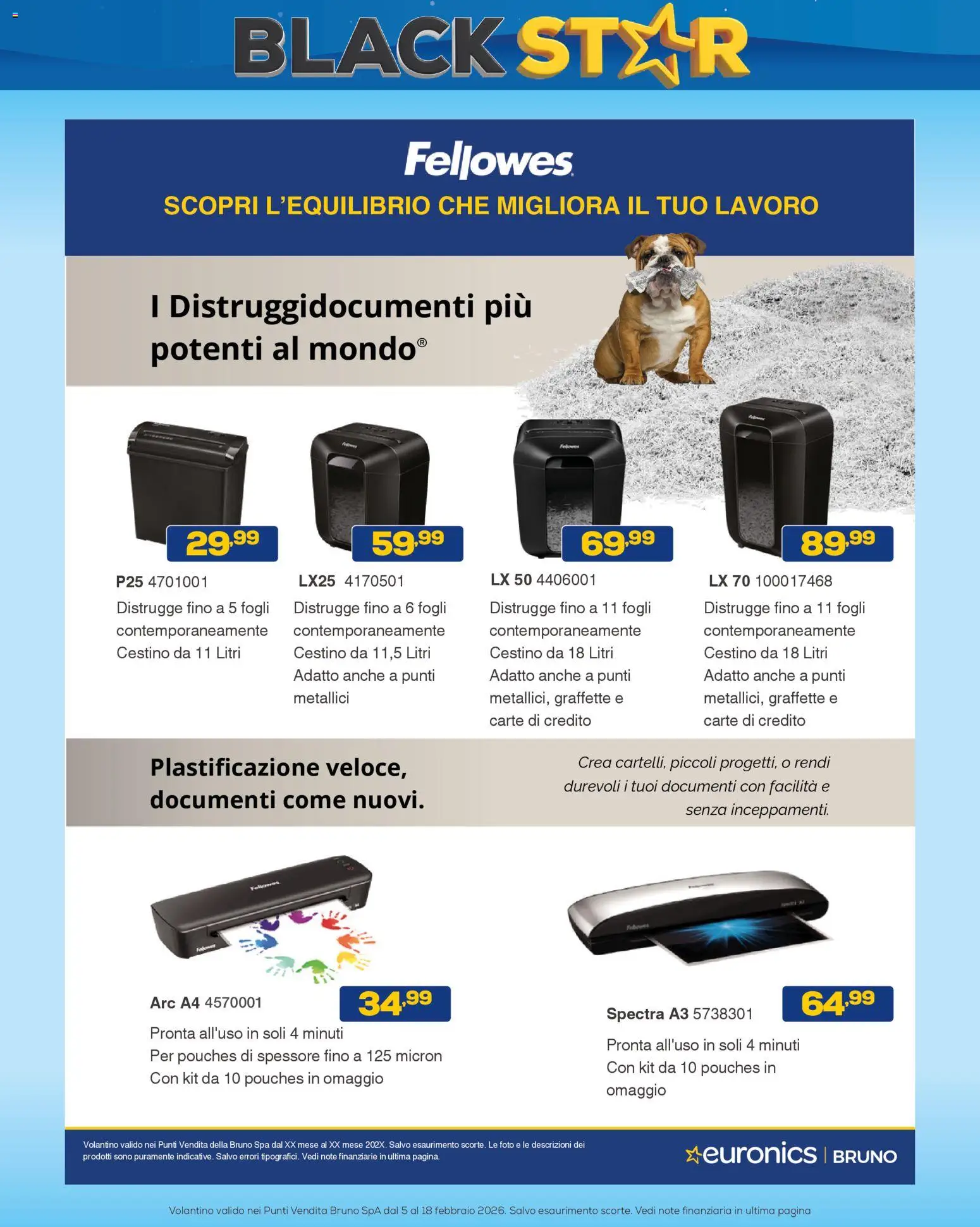 Volantino Euronics del 05.02.2026 | Pagina: 39