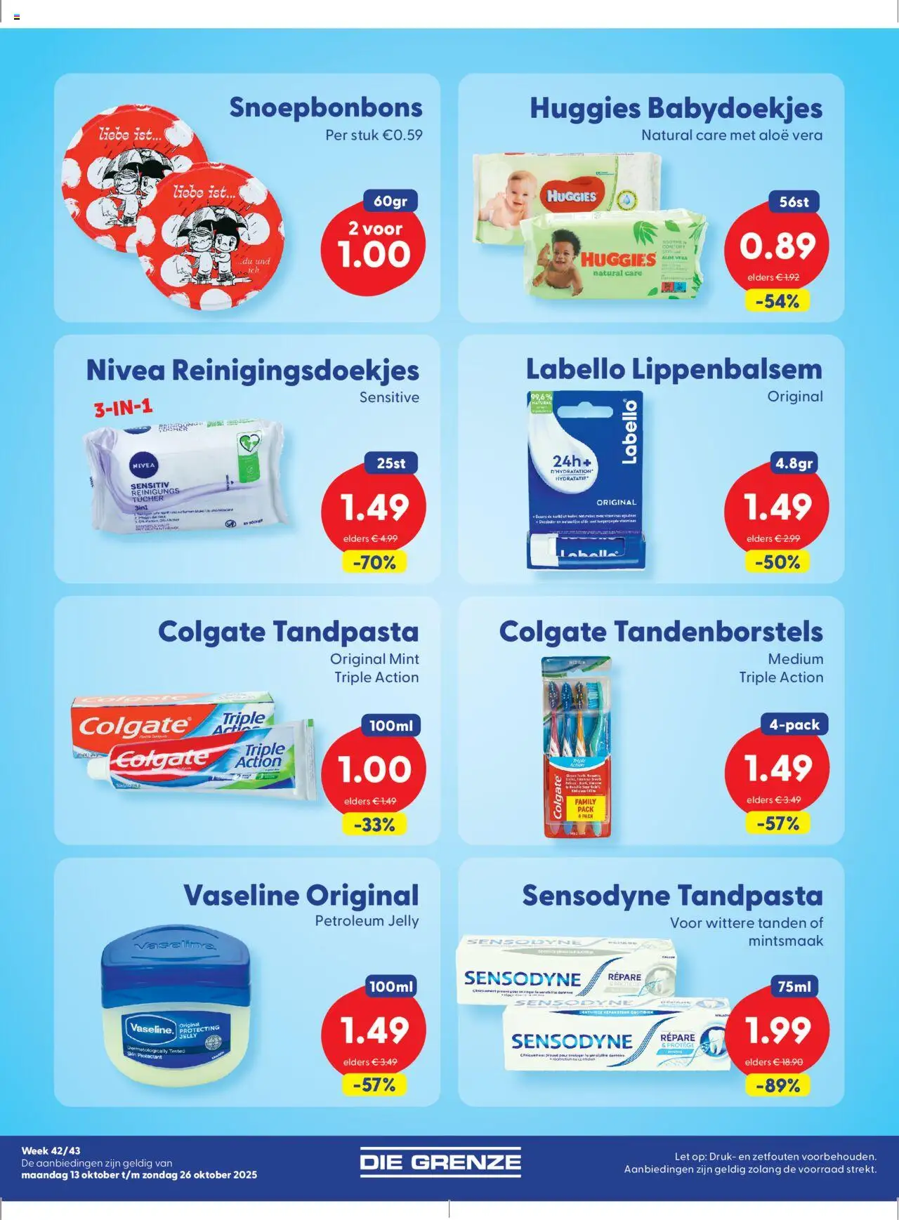 {H1} | Pagina: 5 | Producten: Tandpasta, Babydoekjes