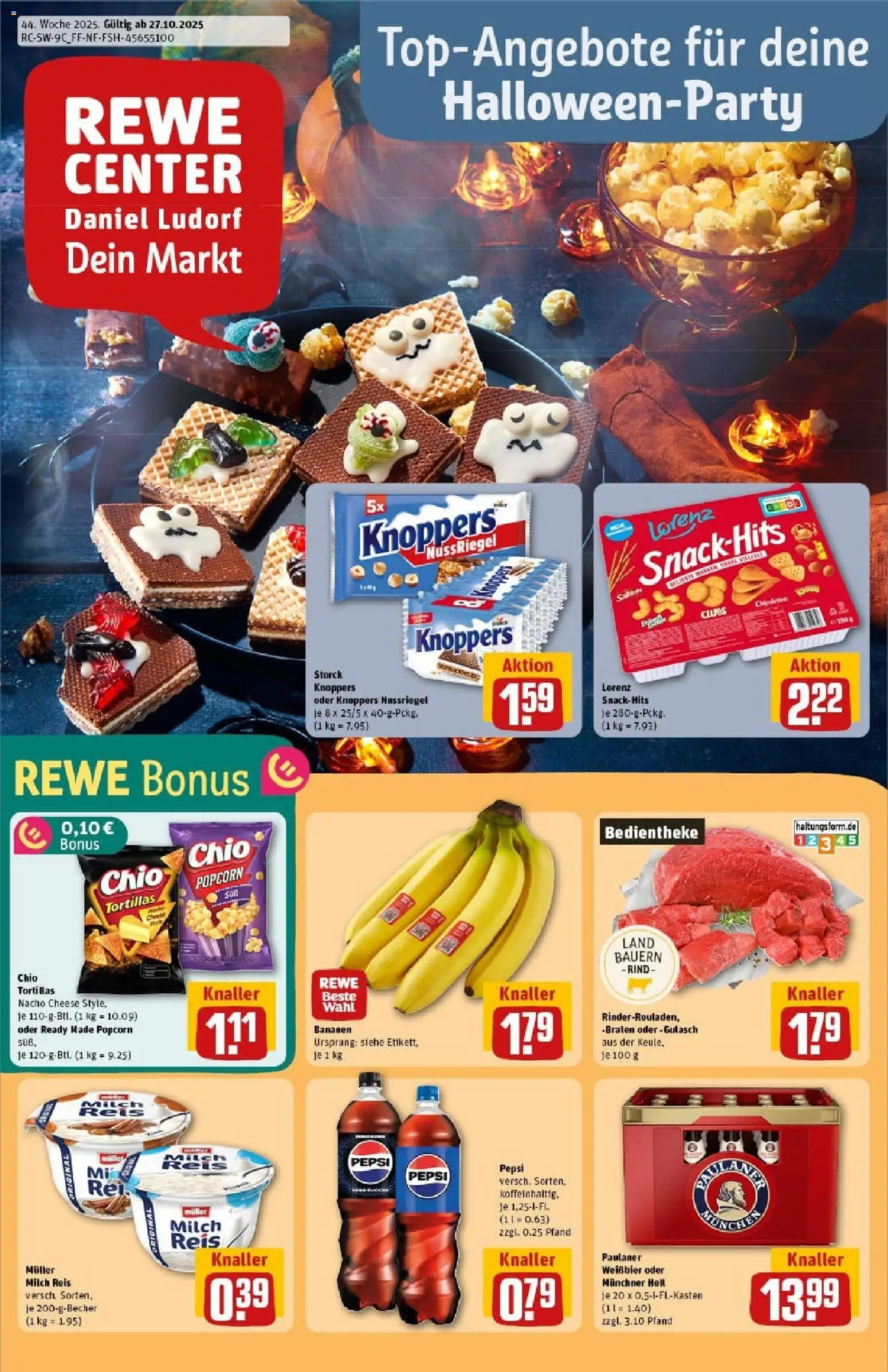 Rewe prospekt Heppenheim	 – gültig ab 26.10.2025 | Seite: 1
