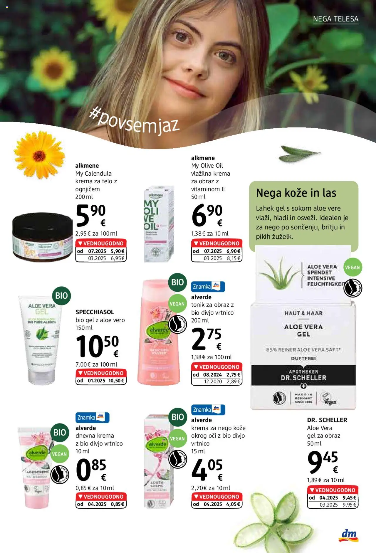 DM Drogerie Markt katalog │ velja od 01.08.2025 | Stran: 17 | Izdelki: Tonik za obraz, Olive, Krema, Krema za telo