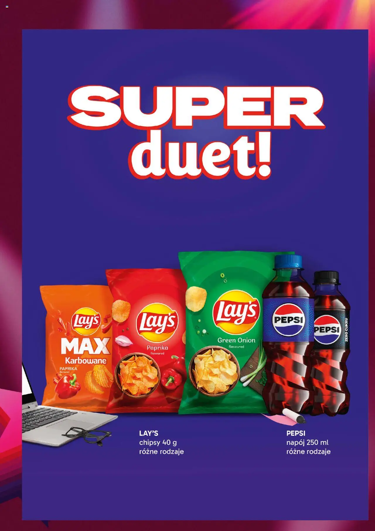Eurocash Gazetka - Katalog Hity 30-lecia od 01.09.2025 | Strona: 14 | Produkty: Chipsy, Pepsi