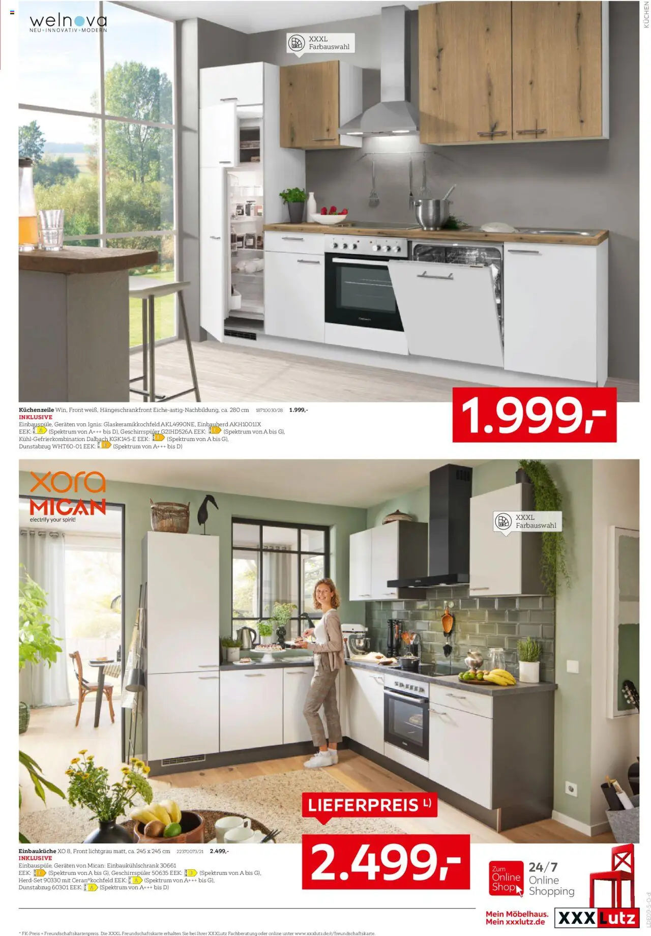 XXXL Lutz Prospekt 	 – gültig ab 15.09.2025 | Seite: 9 | Produkte: Geschirrspüler, Einbauküche, Küchenzeile, Dunstabzug