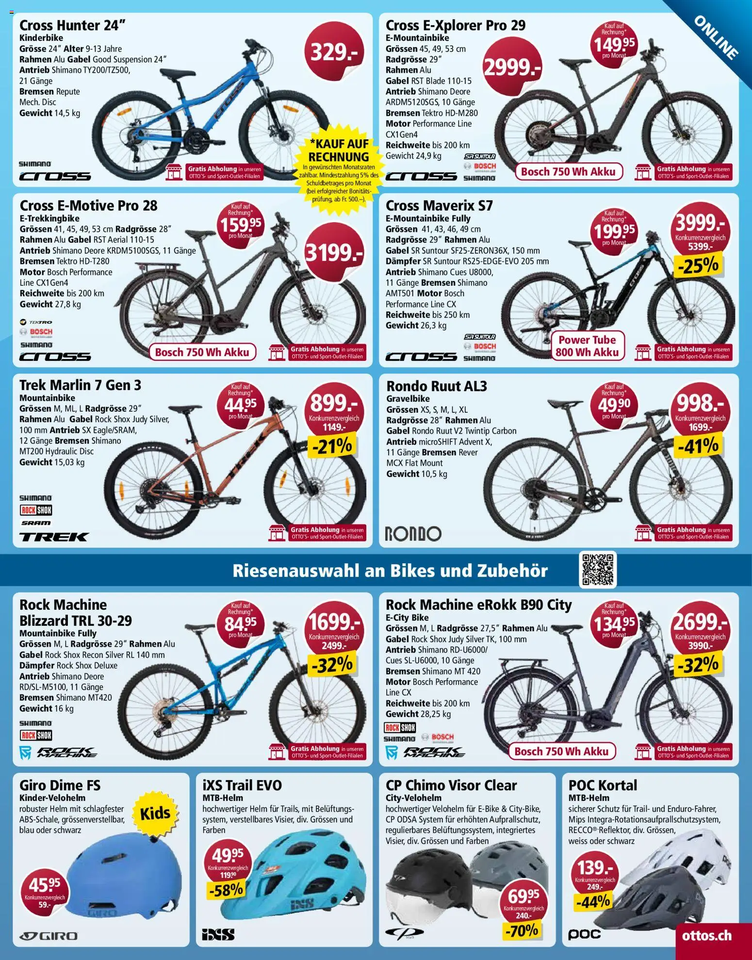Otto's aktionen – gültig ab 17.03.2026 | Seite: 15 | Produkte: Rock, Mountainbike, Gewicht, Bosch