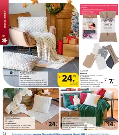 Carrefour - Folder - Voorbeeld van een folder van Carrefour, geldig van 12.11.2025 | Pagina: 22 | Producten: Tarwe, Kussen