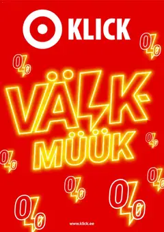 Klick kliendilehe eelvaade alates 05.01.2026