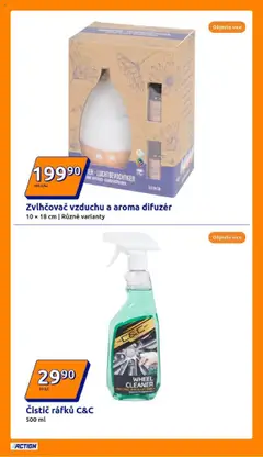Action leták od 16.07.2025 | Strana: 18 | Produkty: Aroma difuzér, Difuzér, Zvlhčovač vzduchu