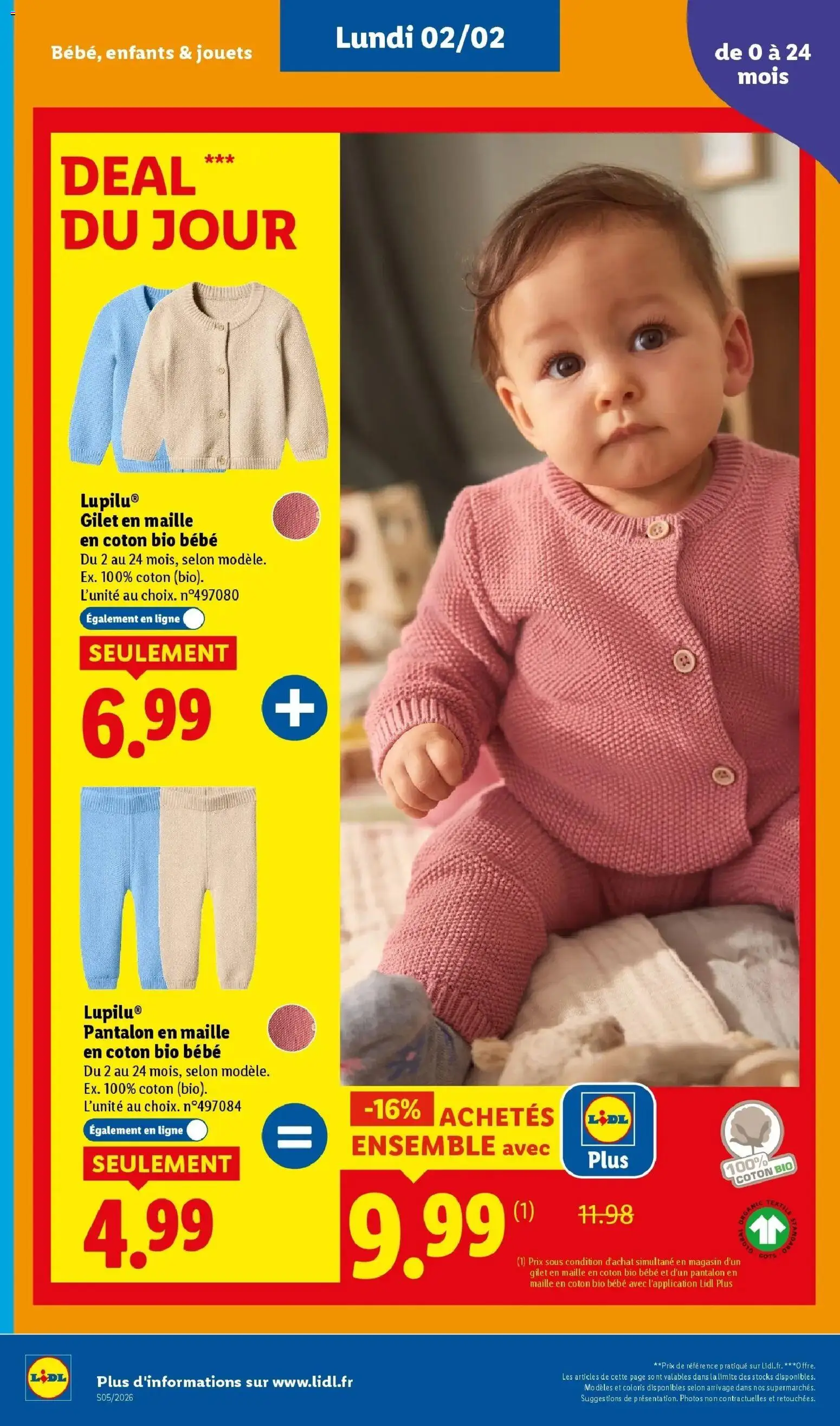 Catalogue LIDL du 28/01/2026 | Promo prospectus en ligne | Page: 52 | Produits: Coton, Jouets, Gilet, Pantalon