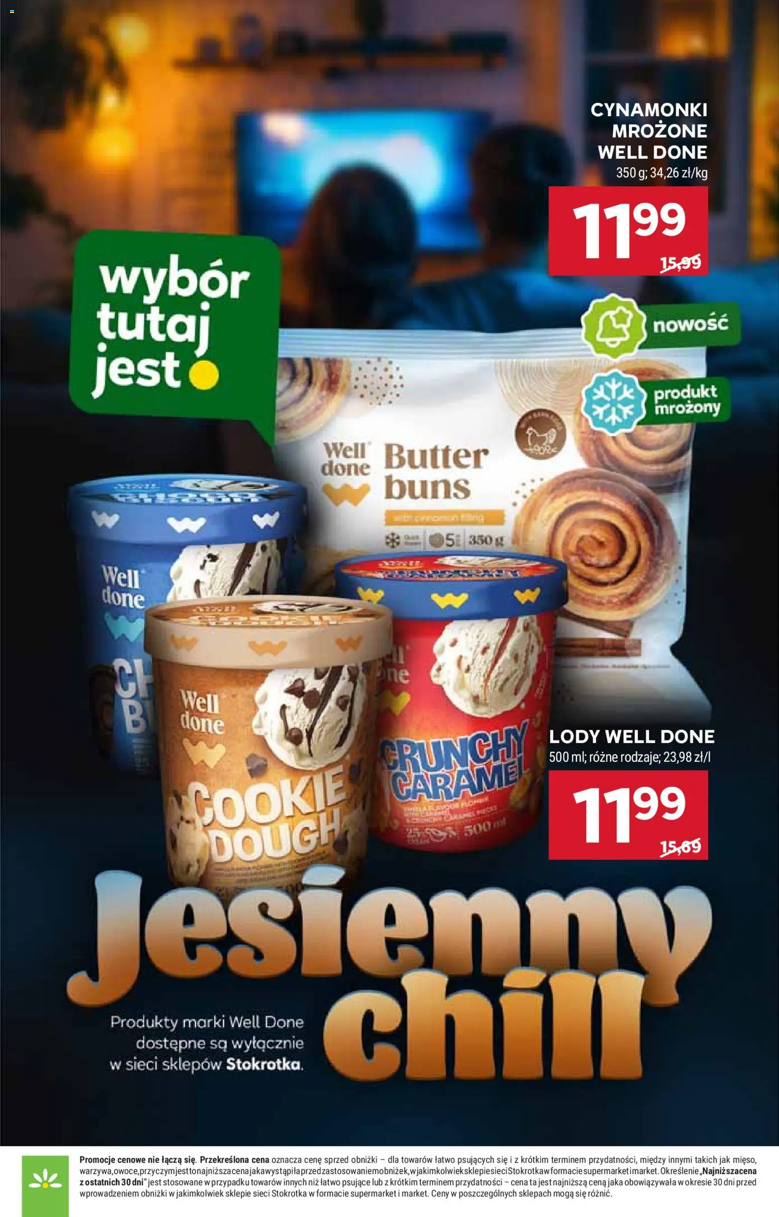 Stokrotka Gazetka od 13.11.2025 | Strona: 34 | Produkty: Stokrotka, Lody